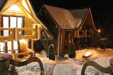 Фото номера Дом с 2 спальнями Лоджи Cottage Oberig г. Ворохта 8