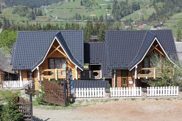 Фото номера Коттедж с 2 спальнями Лоджи Cottage Oberig г. Ворохта 35